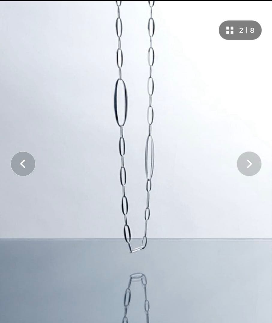 【YArKA】ヤーカ状態極良好！シルバー925ネックレス、税込88,000円の品