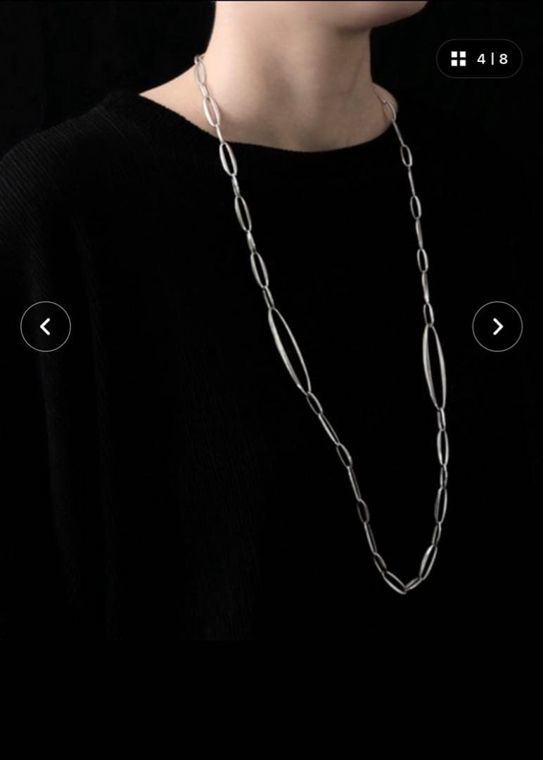 【YArKA】ヤーカ状態極良好！シルバー925ネックレス、税込88,000円の品