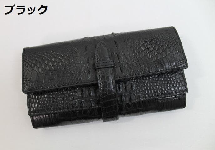 【専用】ミンク色　クロコダイル 長財布 財布 ギャルソン かぶせ マット仕上げ