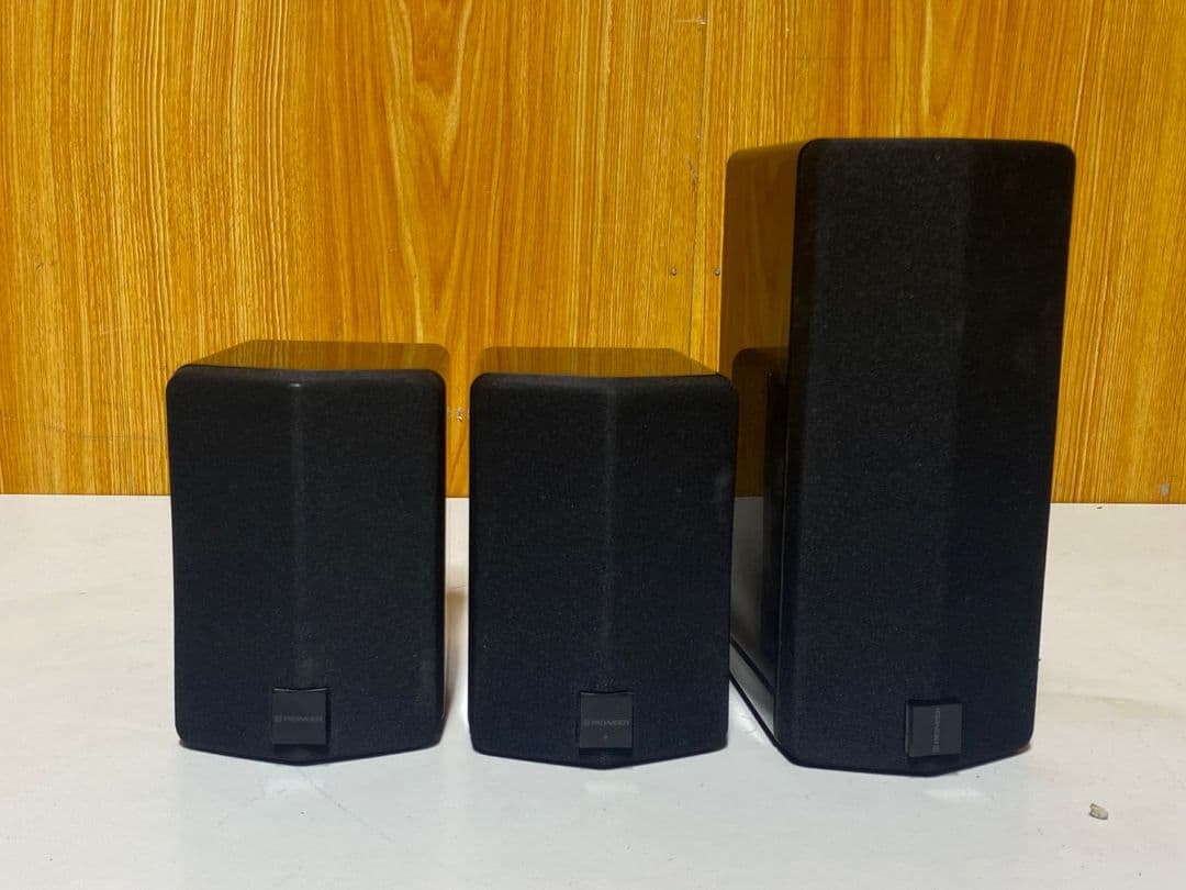 pioneer S-ST7-LR / S-ST9 ブラックスピーカー3個セット