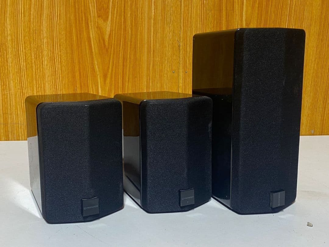 pioneer S-ST7-LR / S-ST9 ブラックスピーカー3個セット