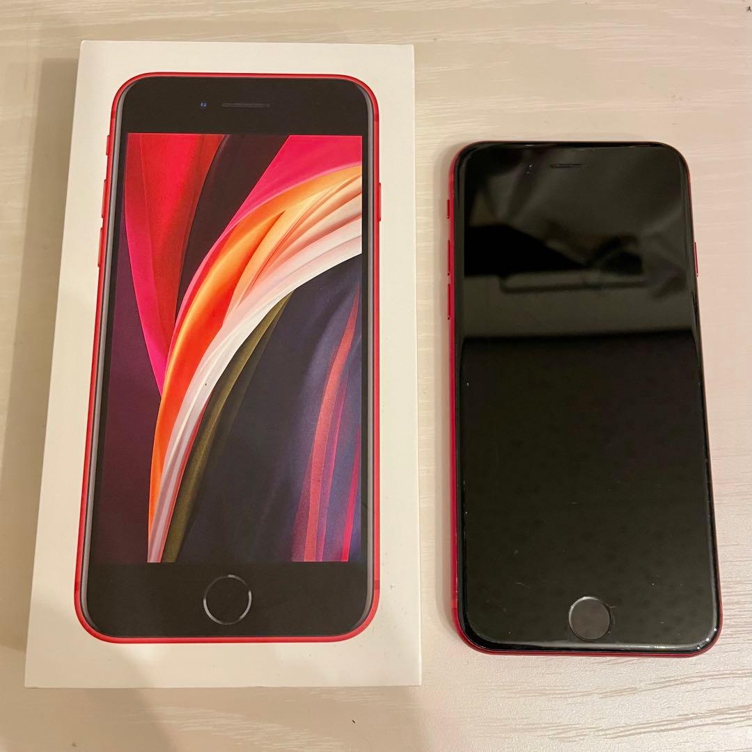 iPhone8 64GB SIMフリー レッド 箱付き