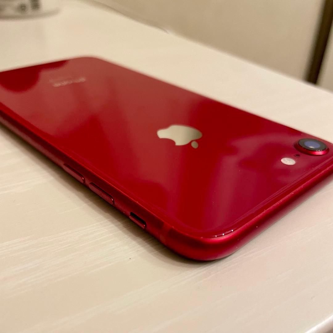 iPhone8 64GB SIMフリー レッド 箱付き