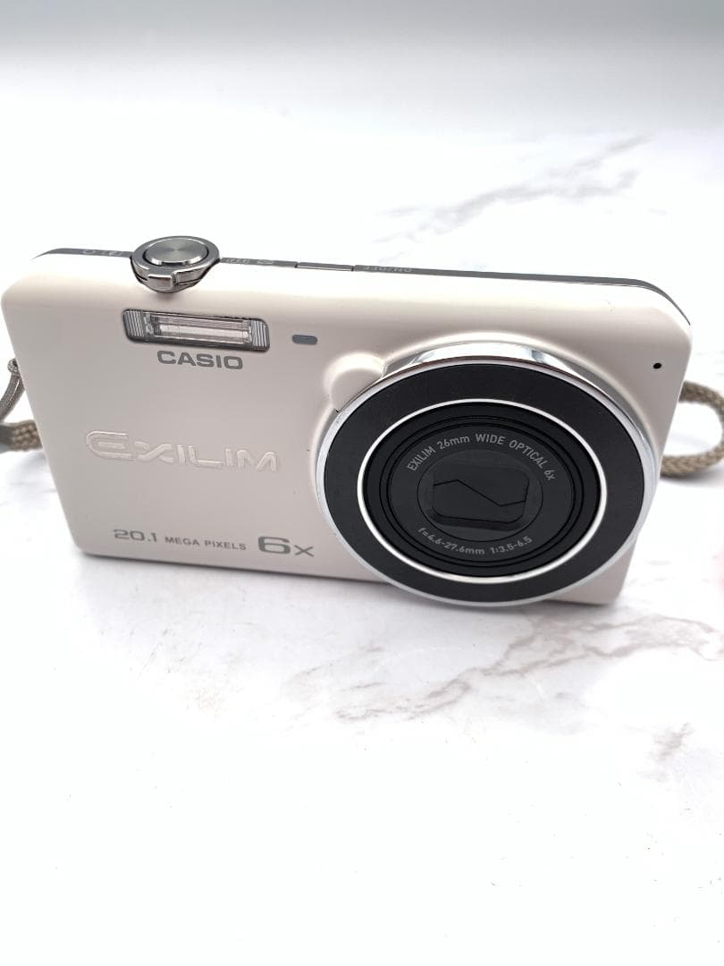 【動作確認済】CASIO EXILIM デジタルカメラ EX-ZS35 ホワイト