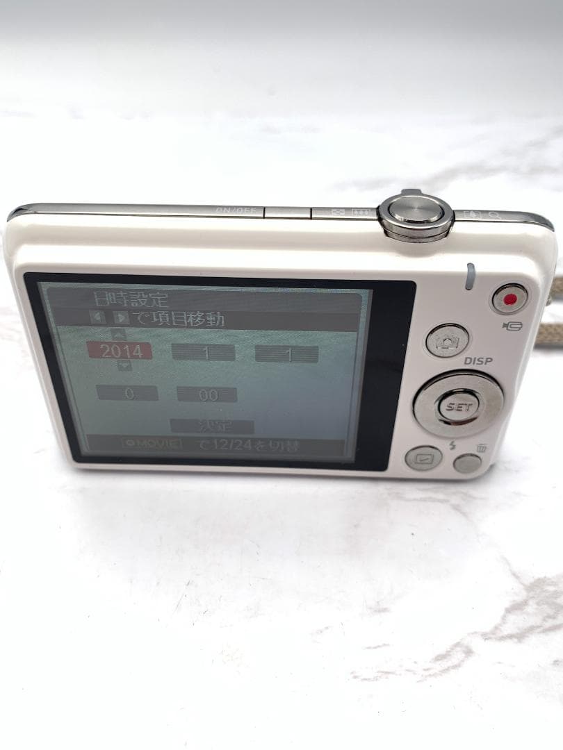 【動作確認済】CASIO EXILIM デジタルカメラ EX-ZS35 ホワイト