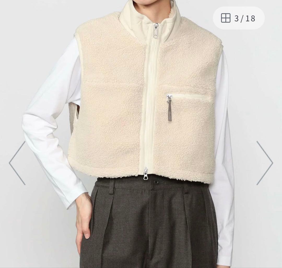 Gymphlex ライトボア ショートベスト WOMEN 14