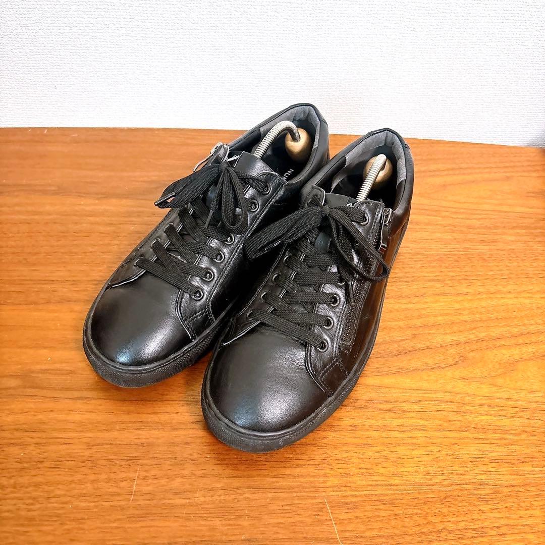 美品 NUMBER (N)INE ナンバーナイン レザー スニーカー 27cm