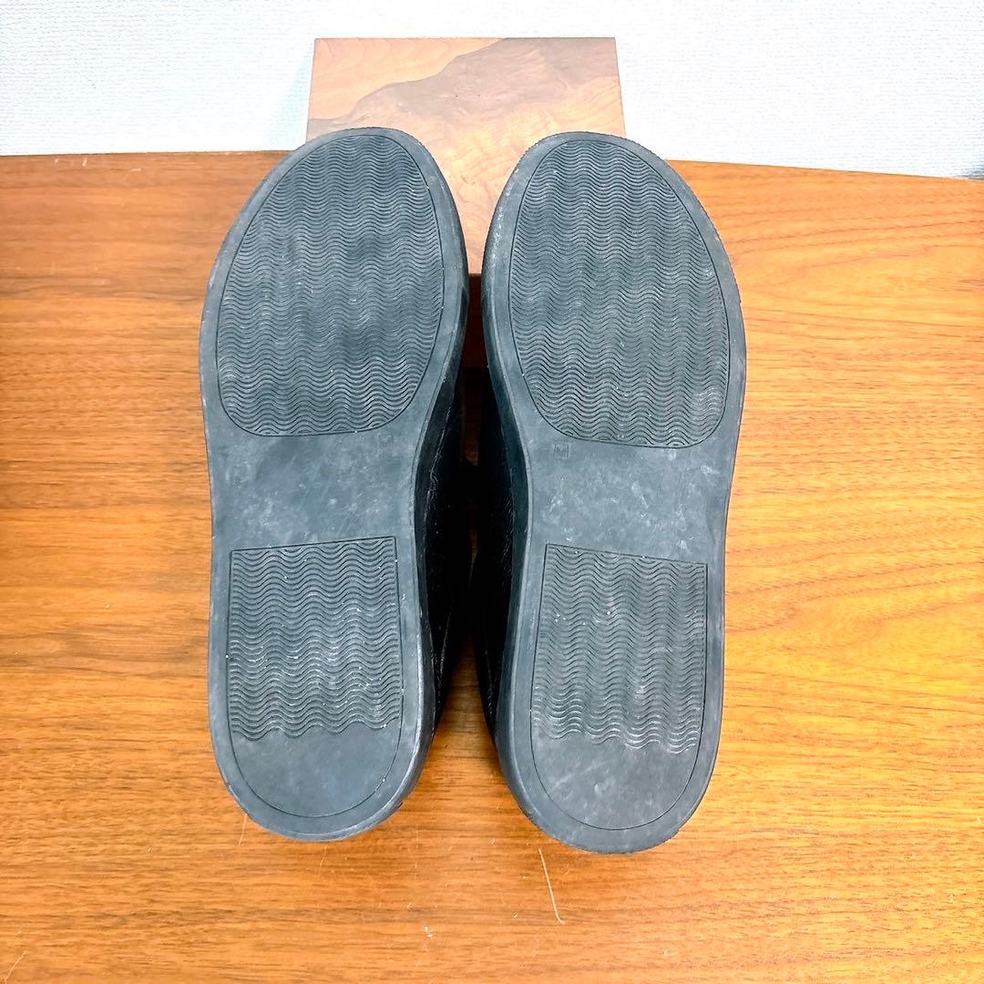 美品 NUMBER (N)INE ナンバーナイン レザー スニーカー 27cm