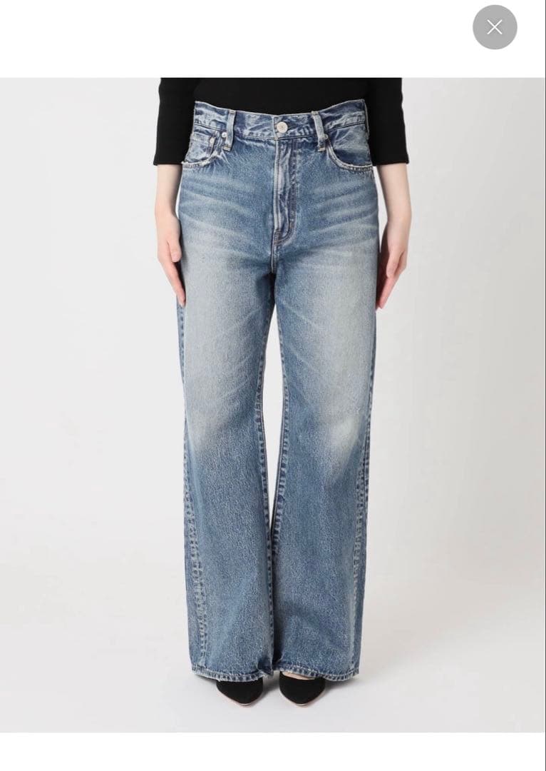 AP STUDIO/NEEDBY/フレアデニム/25