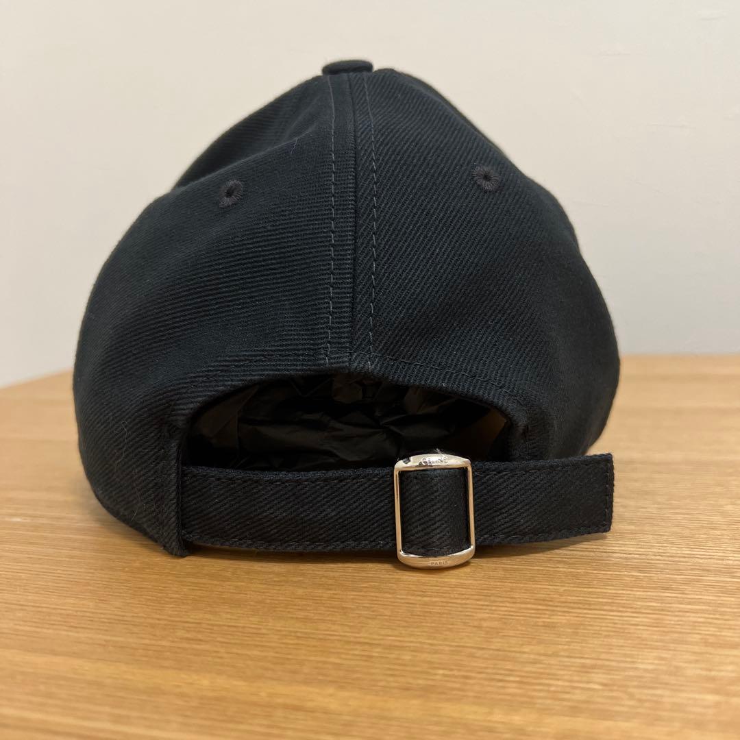 CELINE ベースボールキャップ ブラック