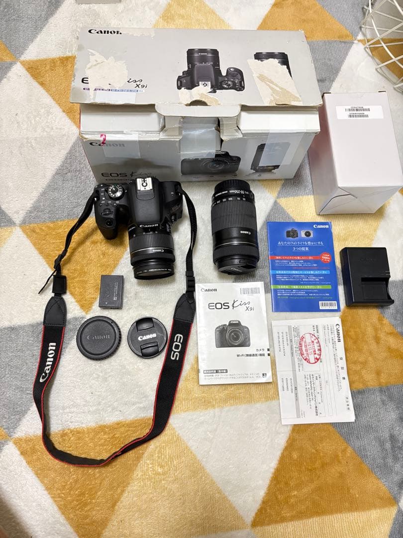 「美品」Canon EOS Kiss X9i デジタル一眼レフカメラ