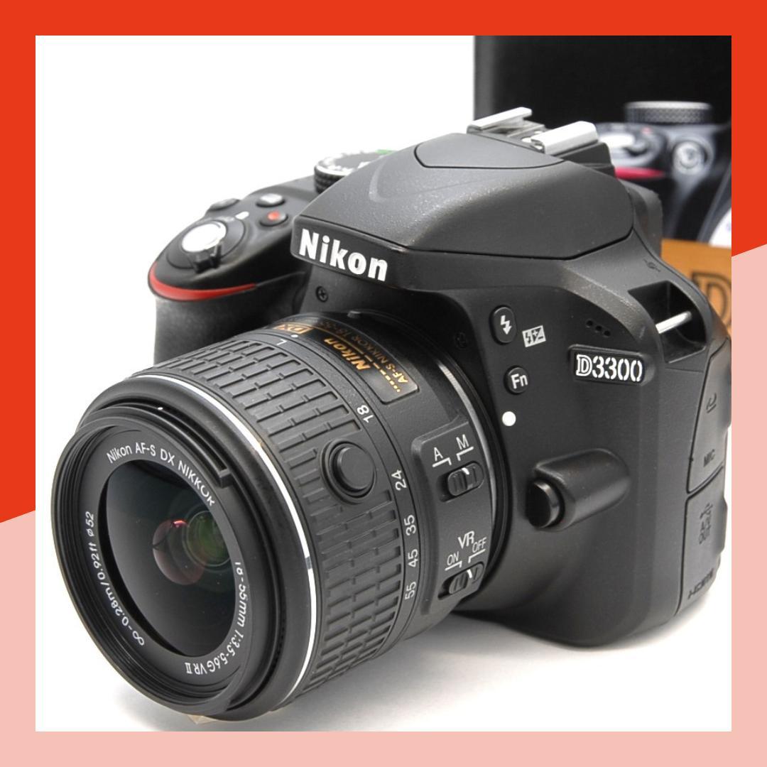 スマホ転送◎Nikon D3300 レンズキット VR付 美品級 12069枚