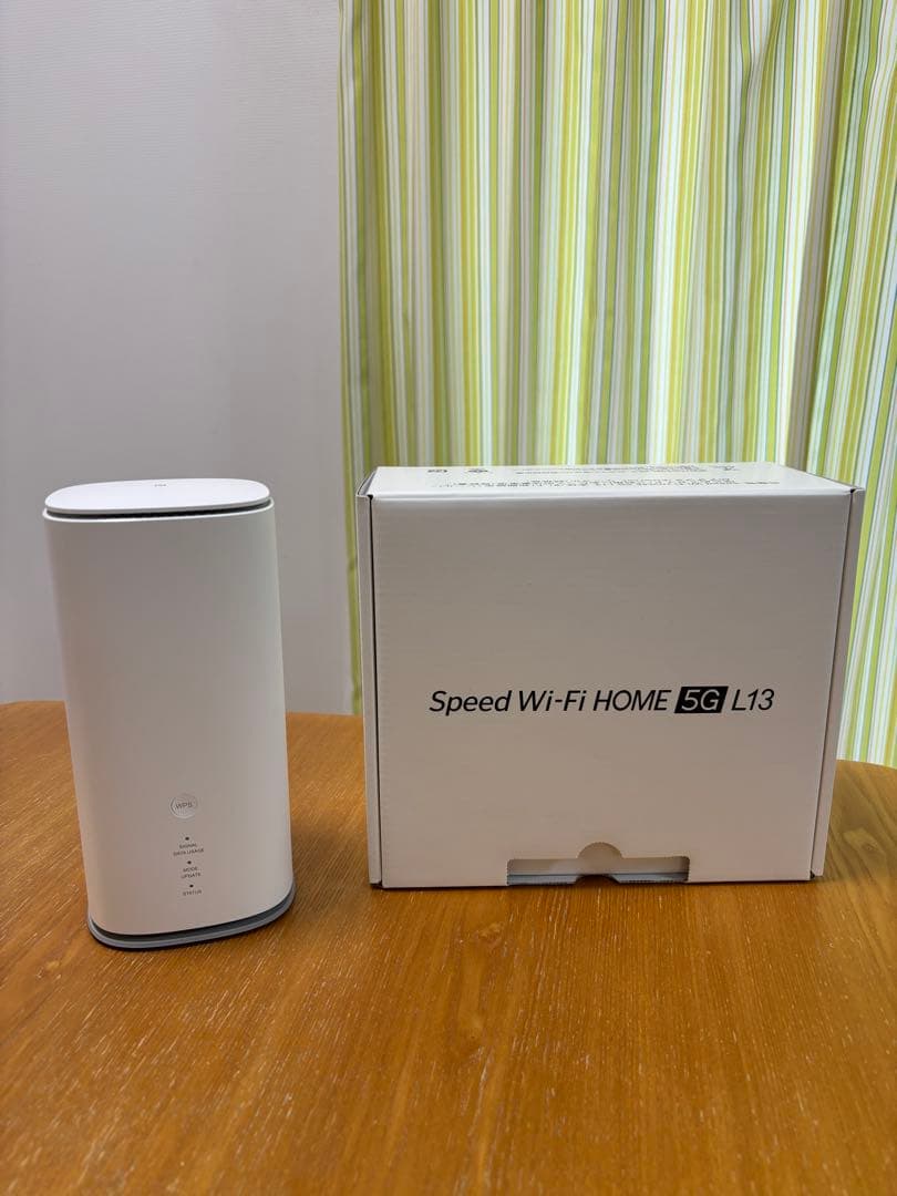 【新品】Speed Wi-Fi  5G L13 ホームルーター