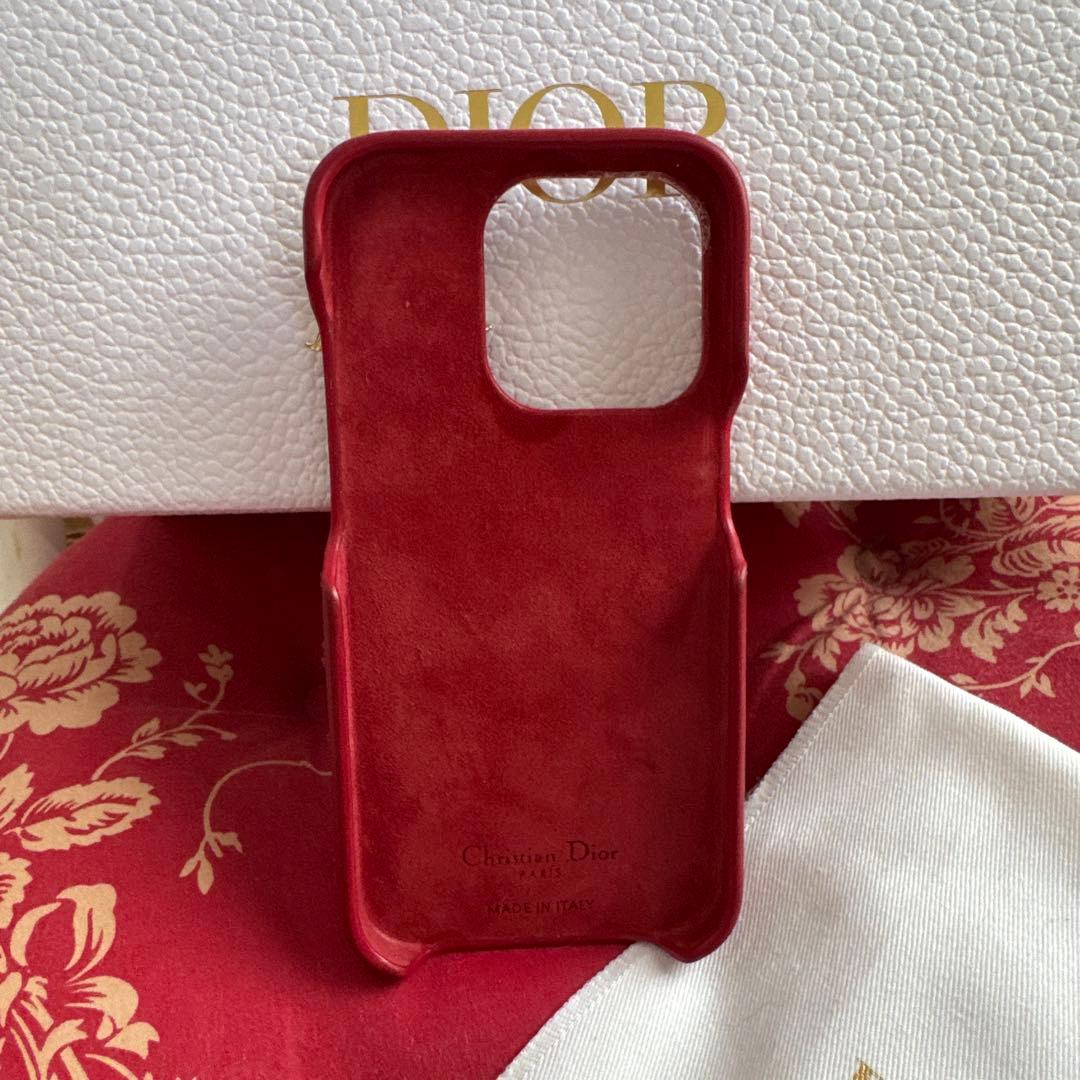 日本限定　クリスチャンディオール　 iPhone 15Proケース　バレンタイン