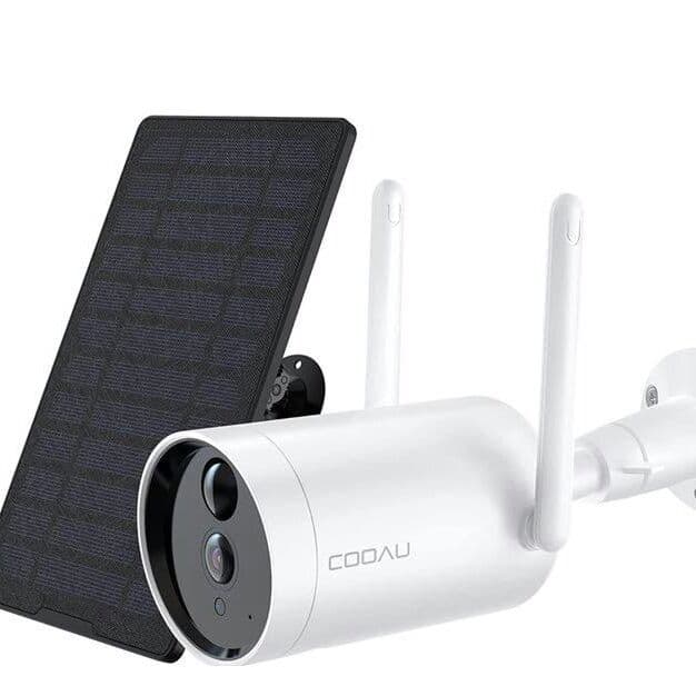 ソーラー充電式防犯カメラ