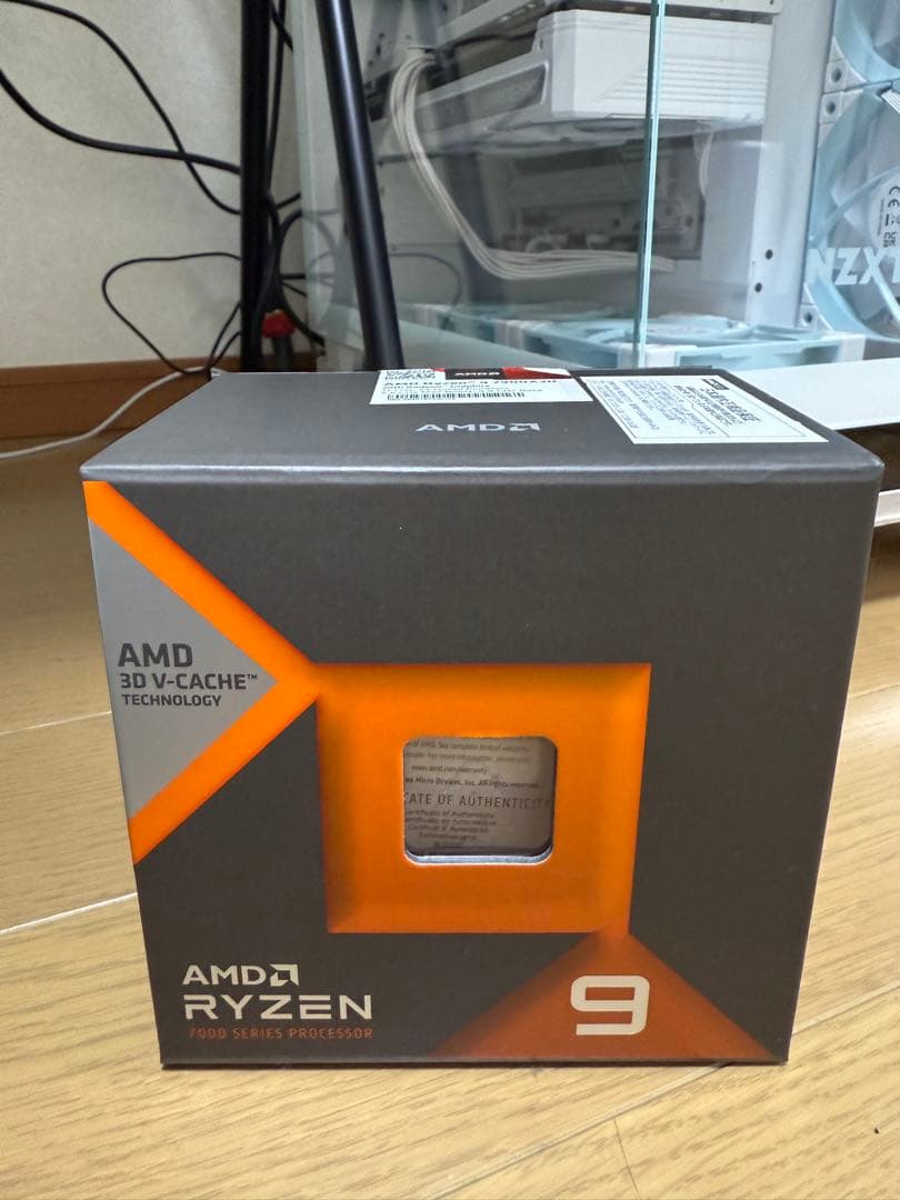 今日まで　AMD Ryzen 9 7900X3D 本体