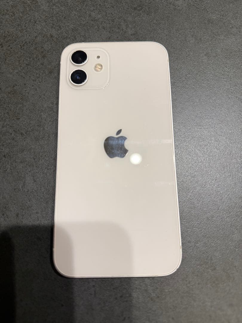 Apple iPhone 12 ホワイト 本体　ケース付き