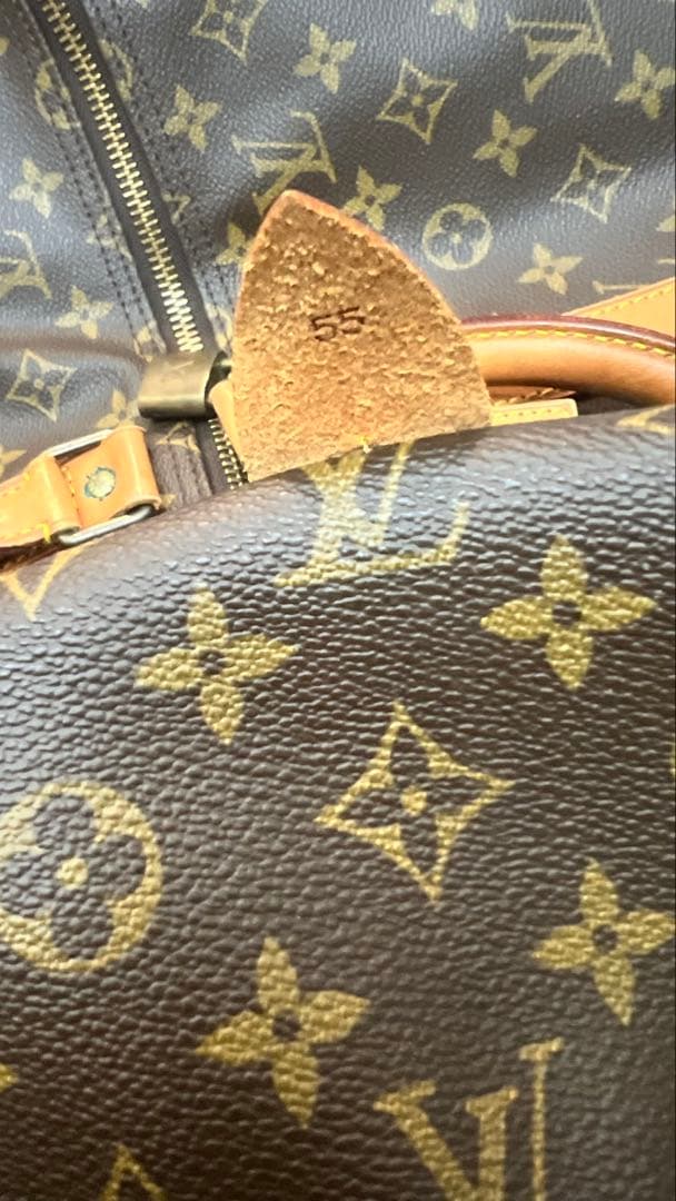 Louis Vuitton ボストンバッグ キーポル55 バンドリエール