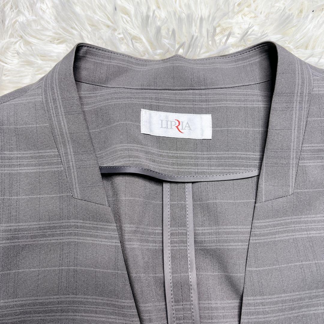 【新品未使用】リプリア スカート スーツ ノーカラー 洗える 近年モデル 3XL