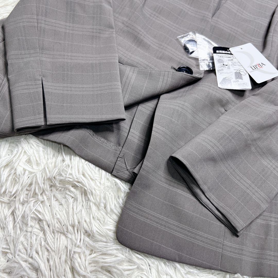 【新品未使用】リプリア スカート スーツ ノーカラー 洗える 近年モデル 3XL