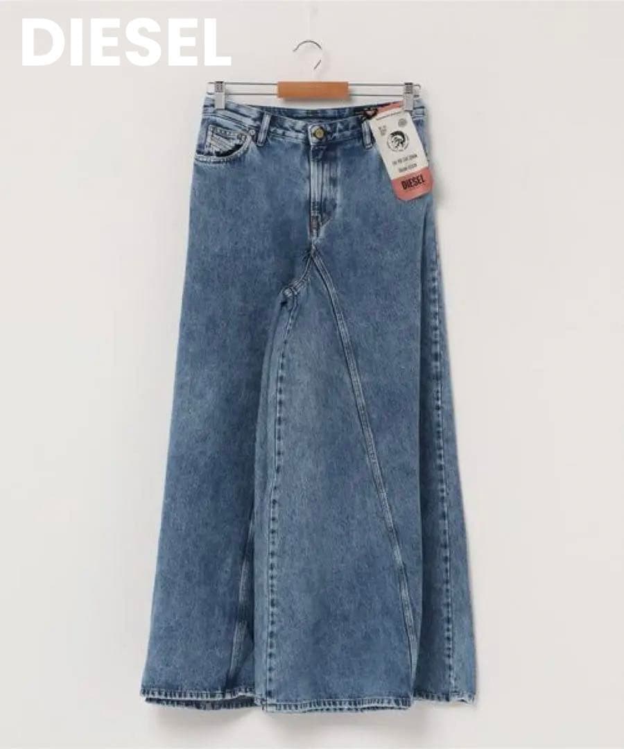 パンツ DIESEL D-SPRITZZ Wide Boot Cut Denim