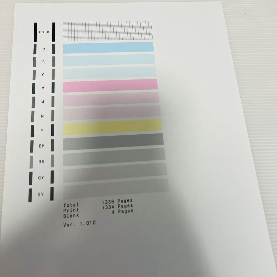 Canon キャノン　TS8430 インクジェットプリンター　印刷枚数1338枚