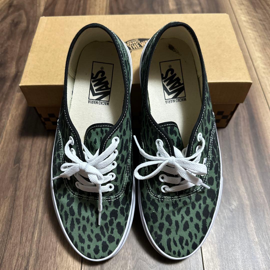 美品！　VANS ワコマリア オーセンティック　レオパード　26cm