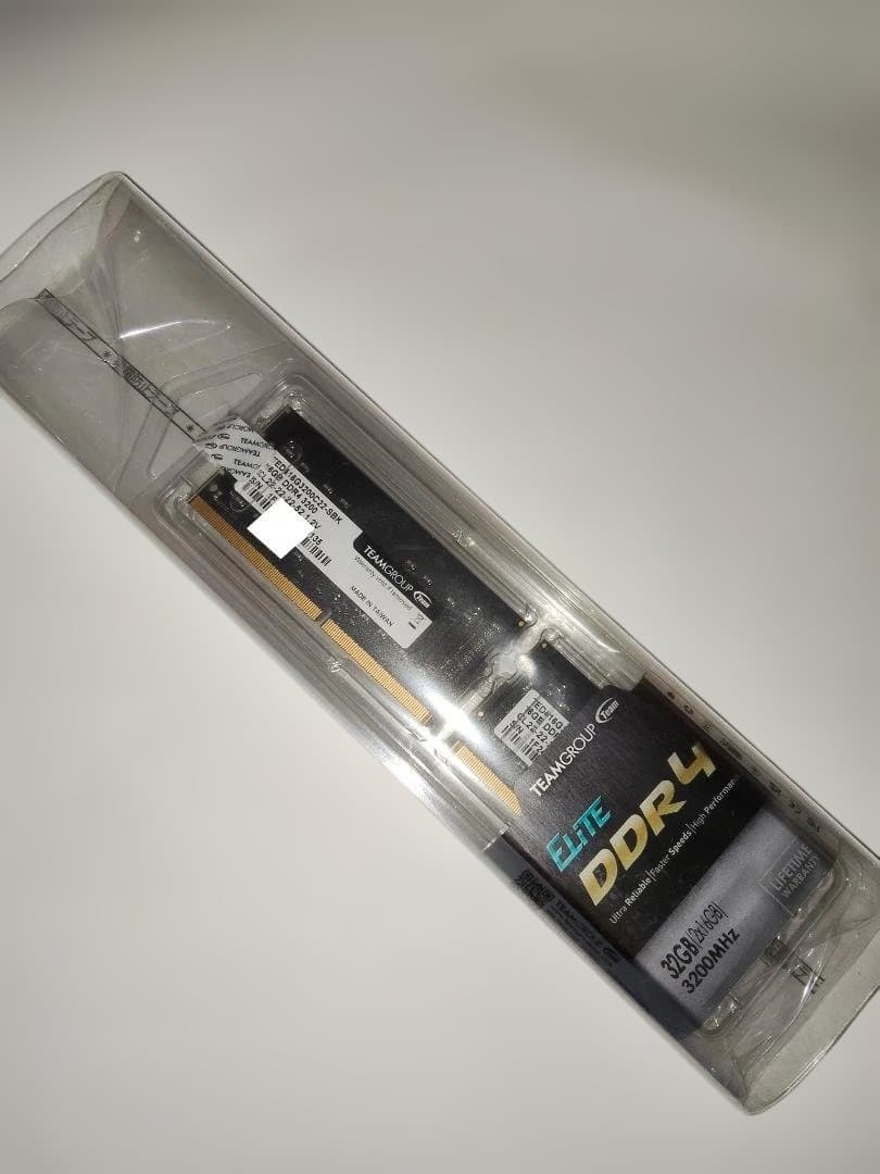 ノート用 16GB 2枚 TEAM DDR4-3200