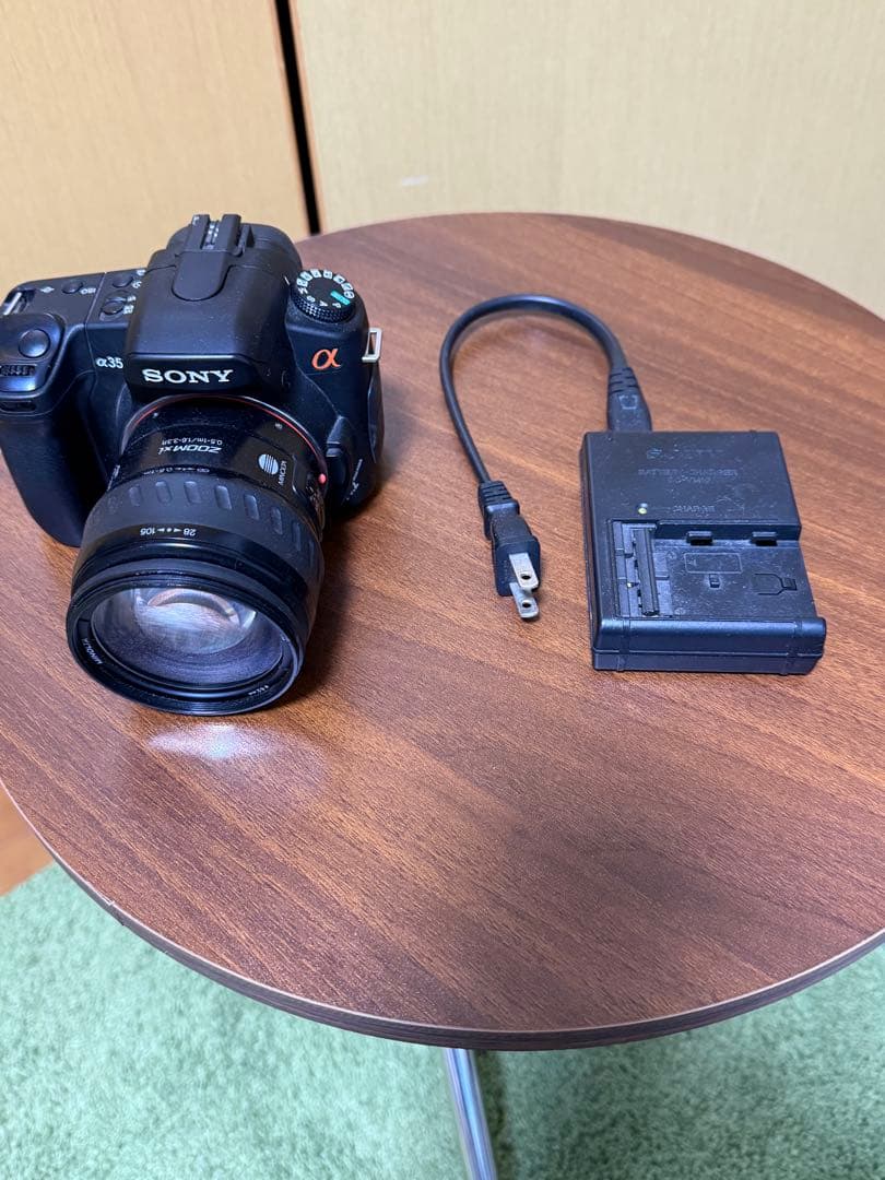 SONY α350 一眼レフカメラ　充電器　USB付き