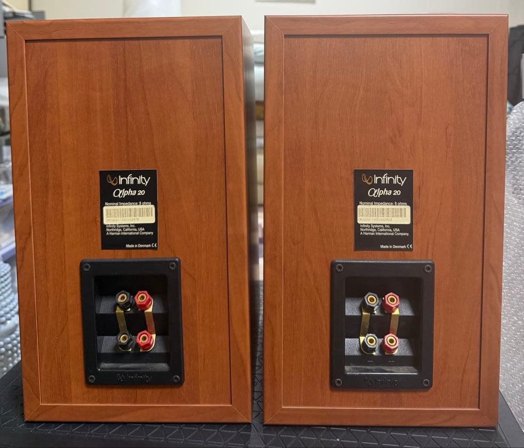 Infinity ALPHA20 スピーカー ペア　デンマーク製