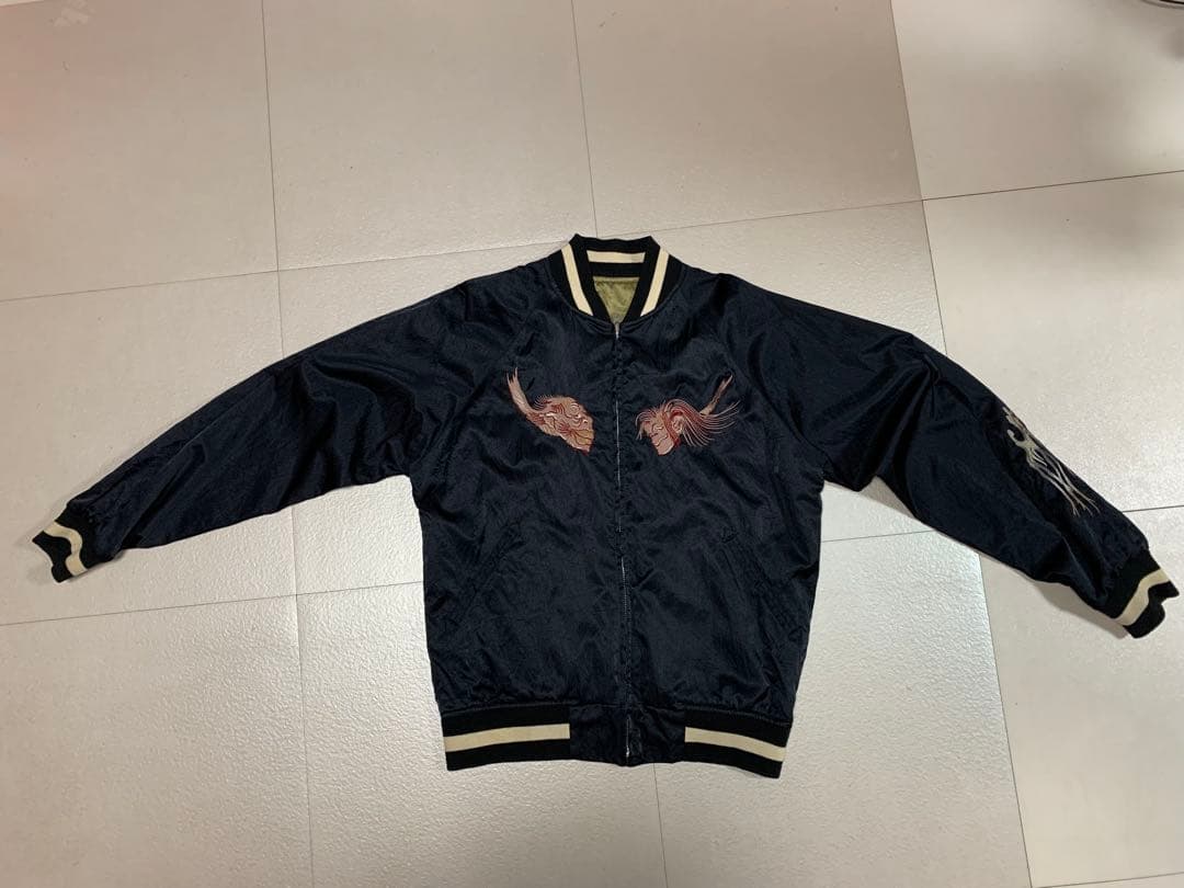 ピーピーエフエム PPFMスカジャン リバーシブル