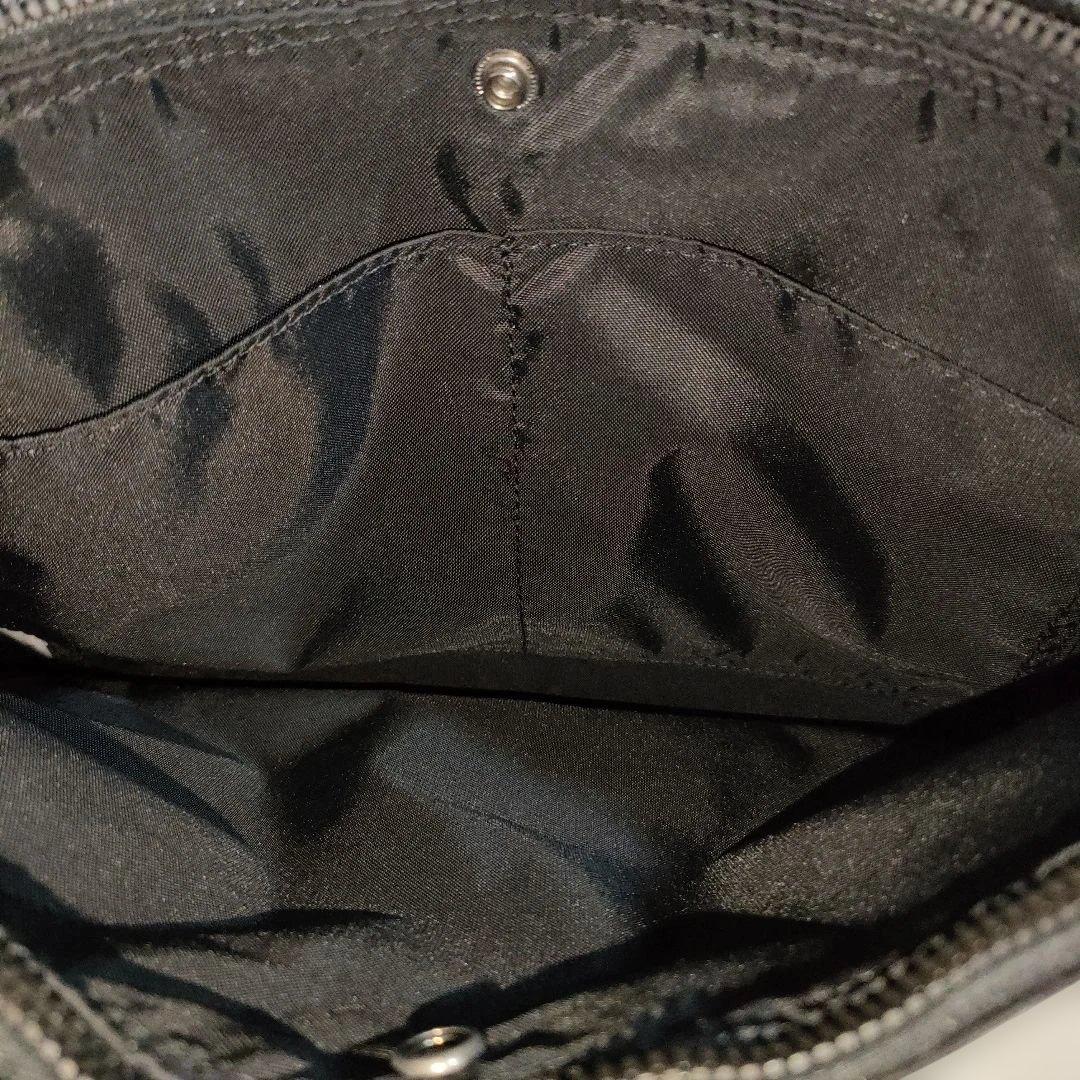 PORTER ショルダーバッグ ブラック　サコッシュ／黒／2層式