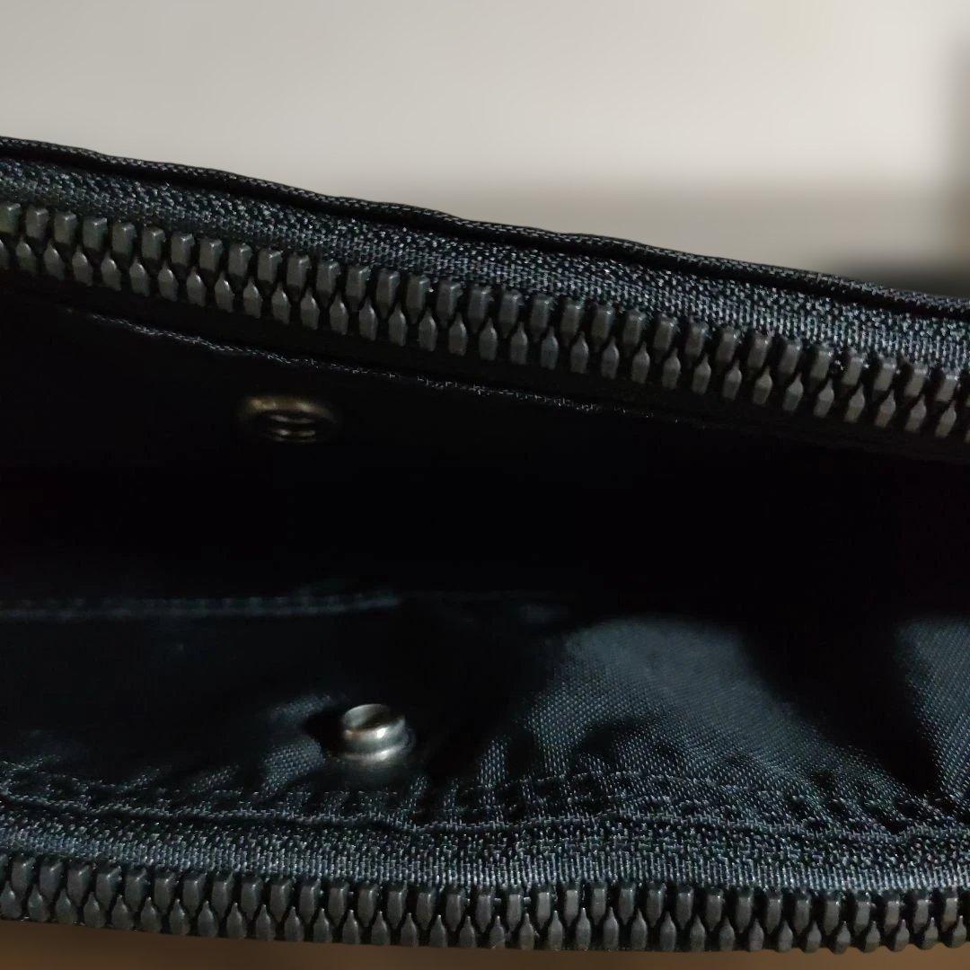 PORTER ショルダーバッグ ブラック　サコッシュ／黒／2層式