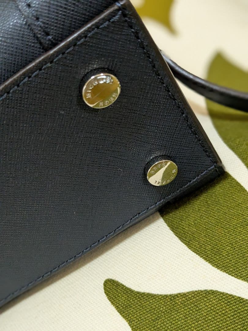 MICHAEL KORS ネイビー ツーウェイバッグ