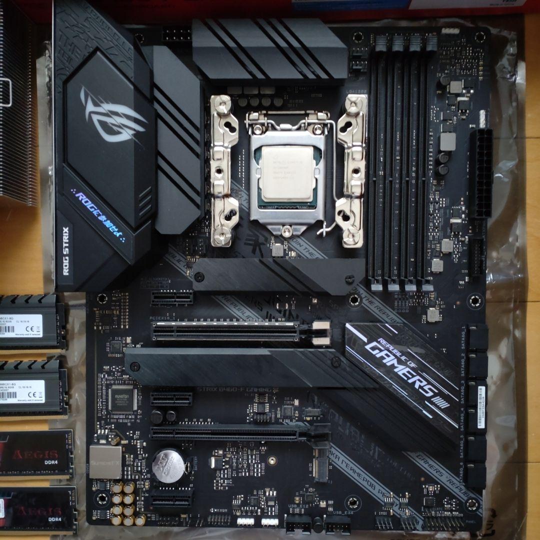 CPU STRIX B460-F GAMING i5 10400F DDR4