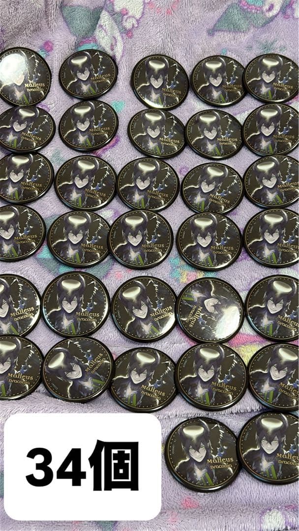 マレウス・ドラコニア トレーディング缶バッチ 棺
