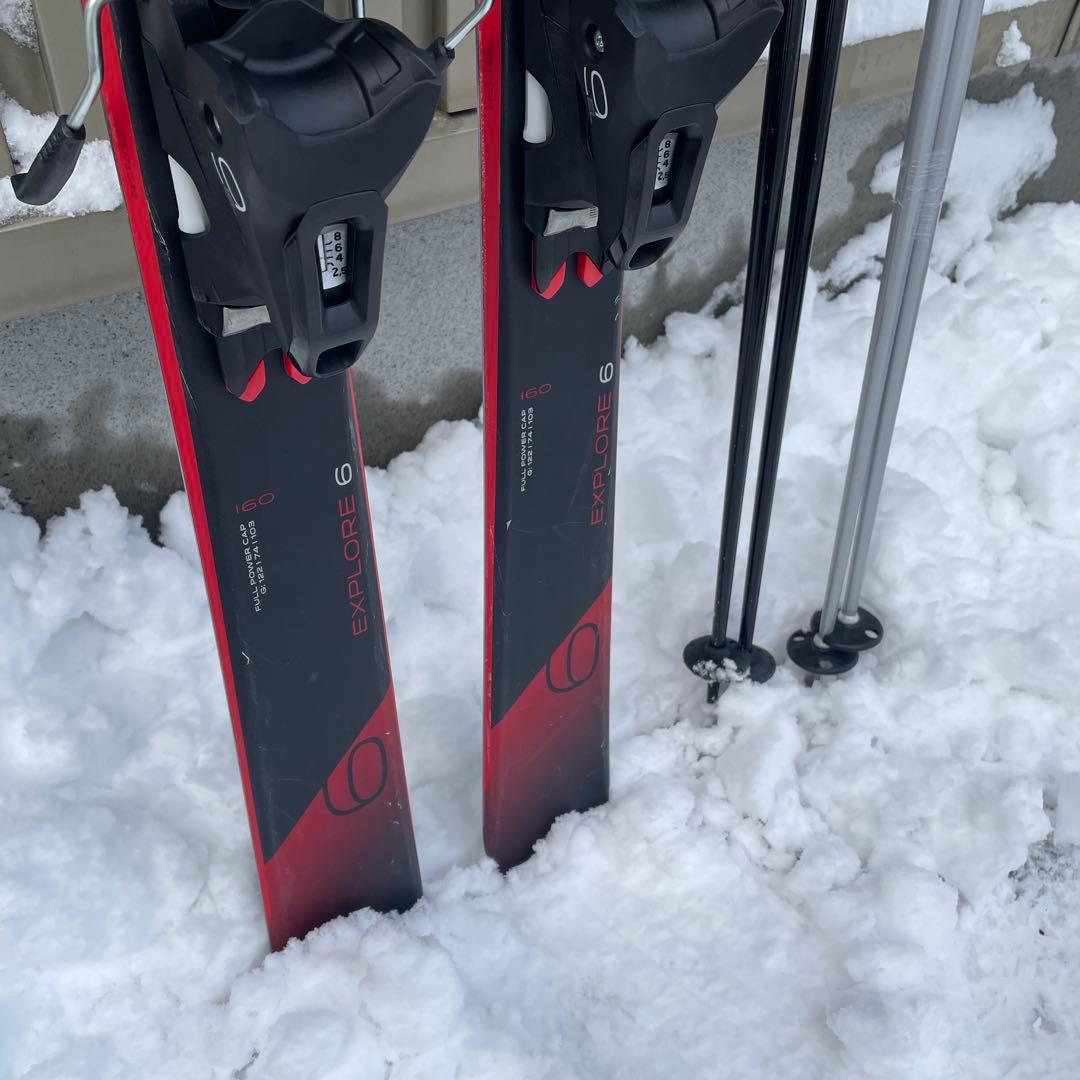 1回使用　elan 160 スキー板 エラン　155 165