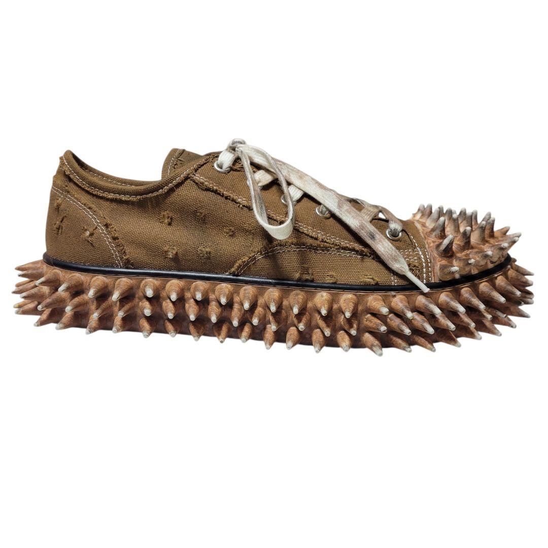 ● 26SS●doublet●SPIKE SNEAKER ブラウン 26.5㎝