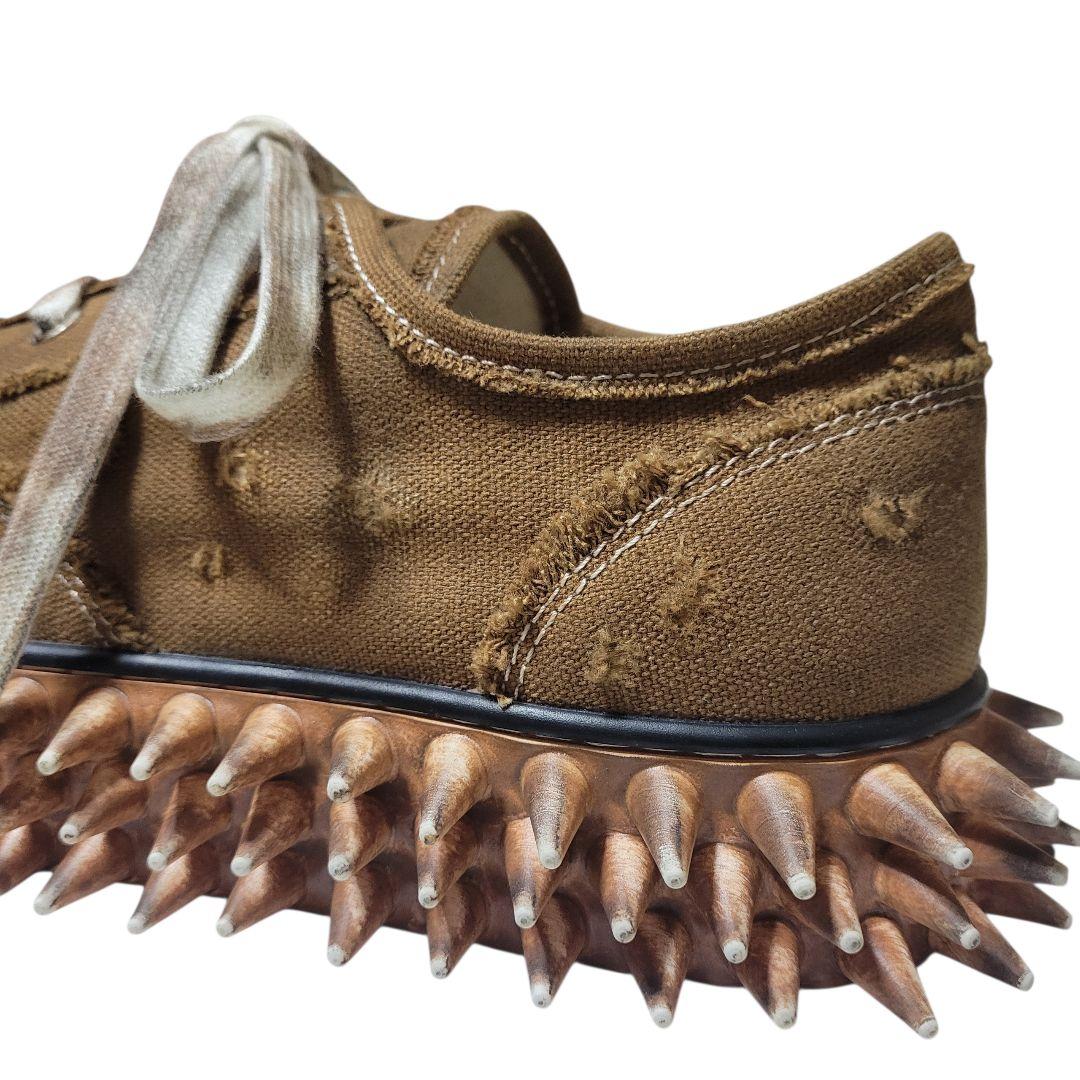 ● 26SS●doublet●SPIKE SNEAKER ブラウン 26.5㎝