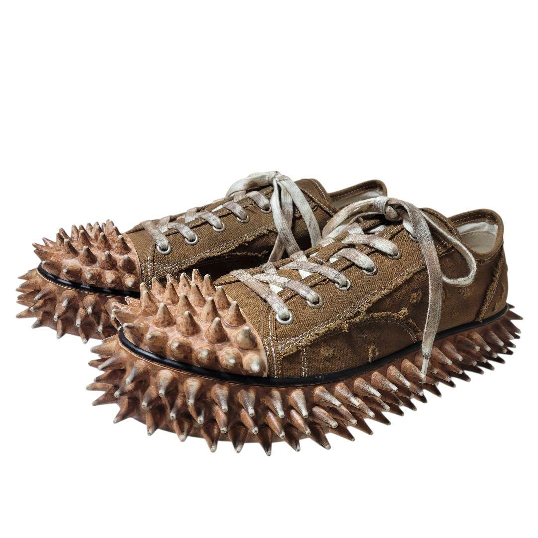 ● 26SS●doublet●SPIKE SNEAKER ブラウン 26.5㎝