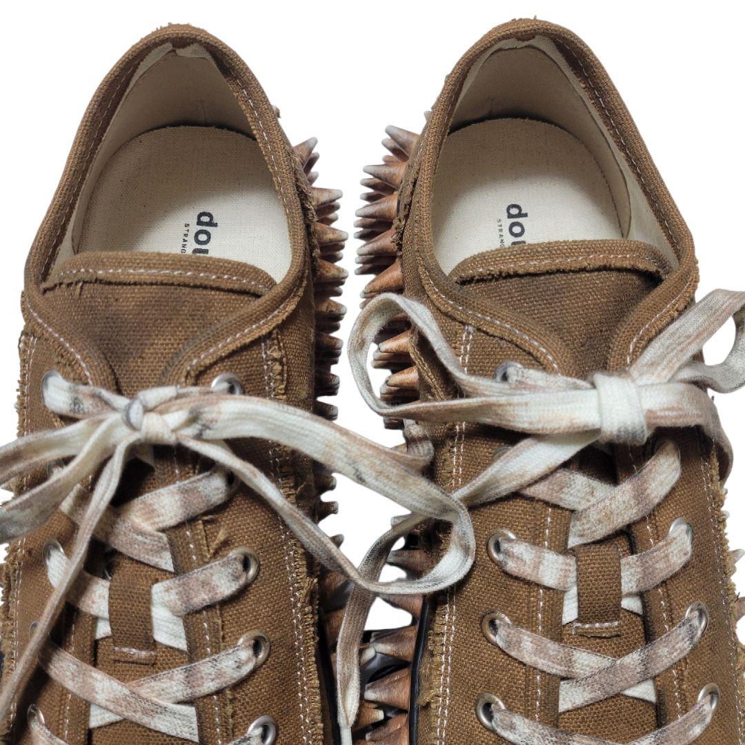 ● 26SS●doublet●SPIKE SNEAKER ブラウン 26.5㎝