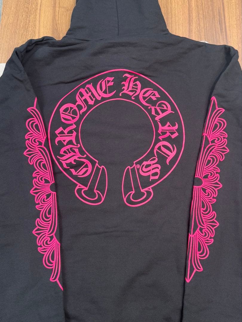【専用】新品Chrome Hearts 新作　BK/PINK ZIPPARKER