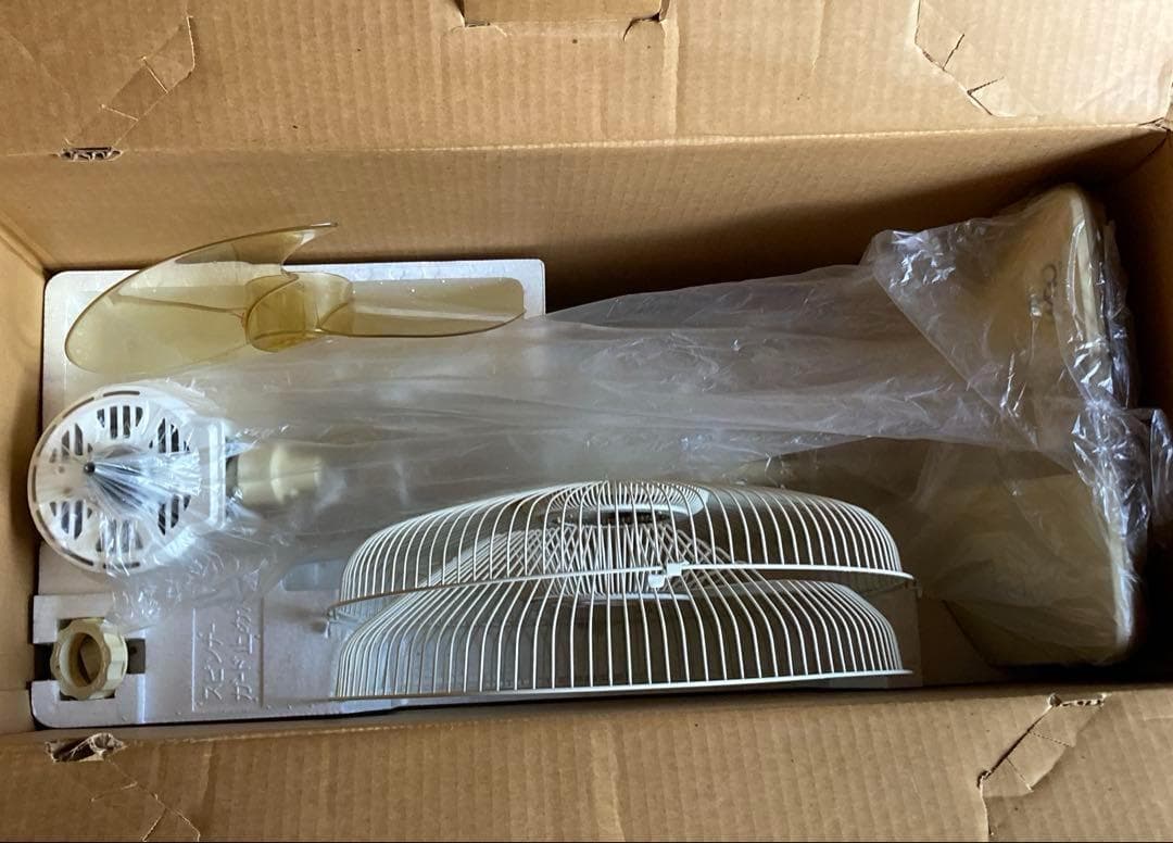 【レトロ】 SANYO 扇風機 EF-E076 1985年製 箱付