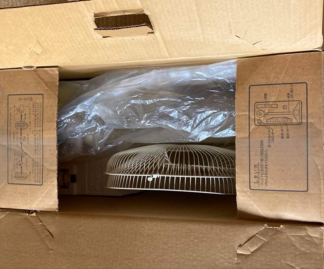 【レトロ】 SANYO 扇風機 EF-E076 1985年製 箱付