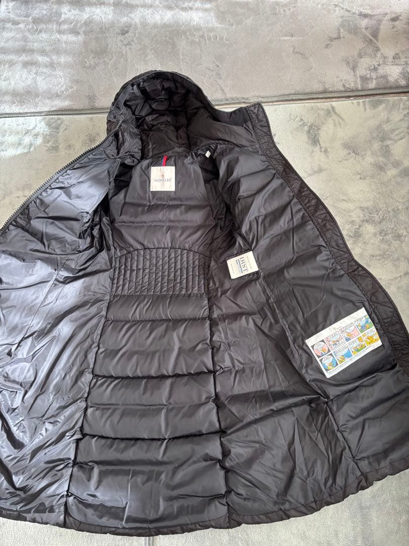 MONCLER ダウンコート TALEVE（タレヴ） サイズ１ブラック