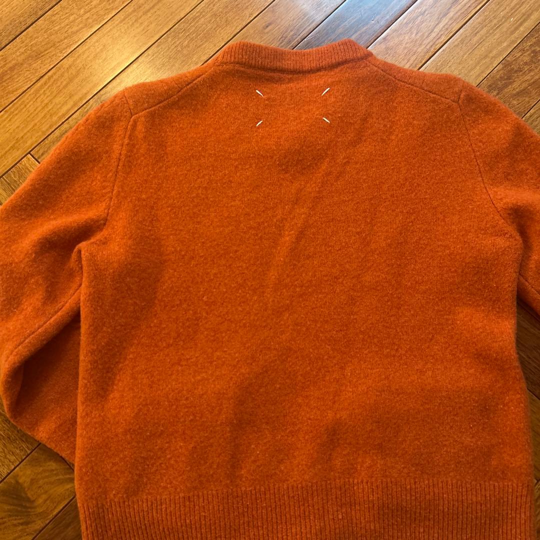 Maison Margiela オレンジ ニットセーター XS