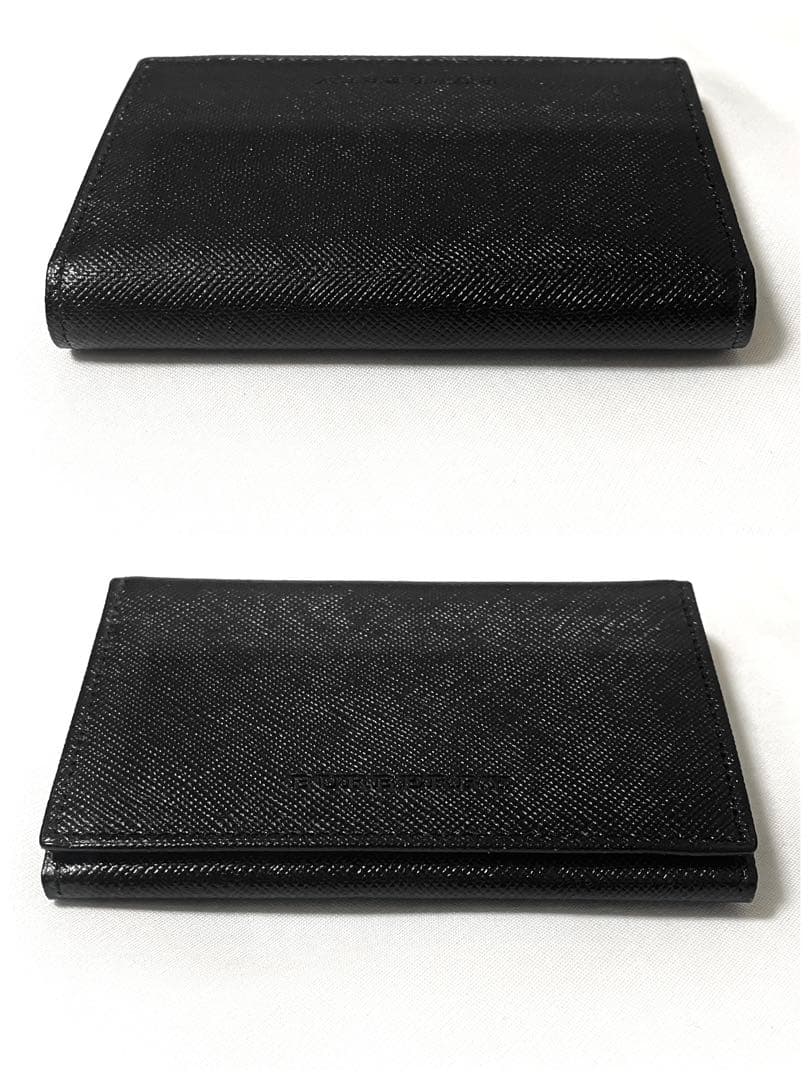 【新品未使用】BURBERRY 名刺入れ ブラック ノバチェック 型押し