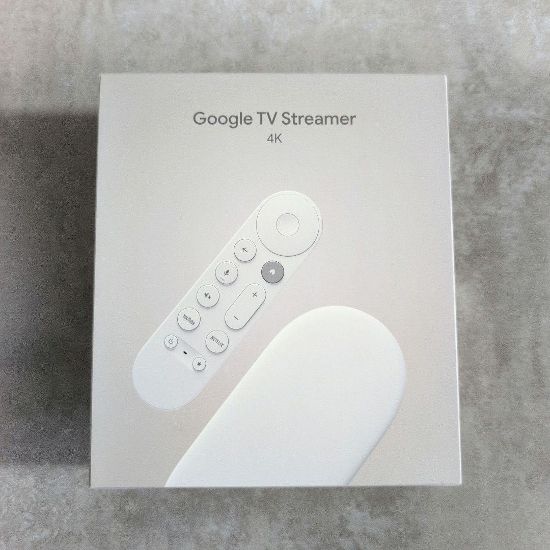 新品未使用 Google TV streamer 4K 32GB
