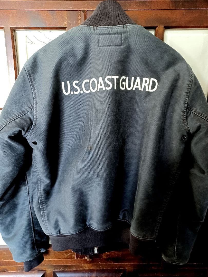 希少 RRL・ダブルアールエル デッキジャケット　濃紺　極暖　ダブルネーム