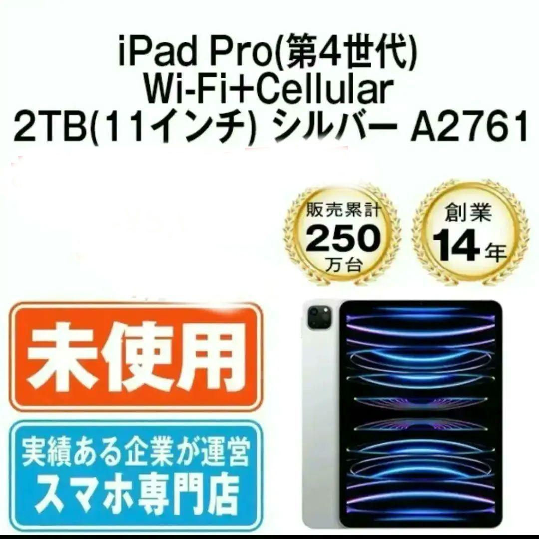 セール中!【新品】11インチiPad Pro 2TB Wi-Fi+セルラー 本体